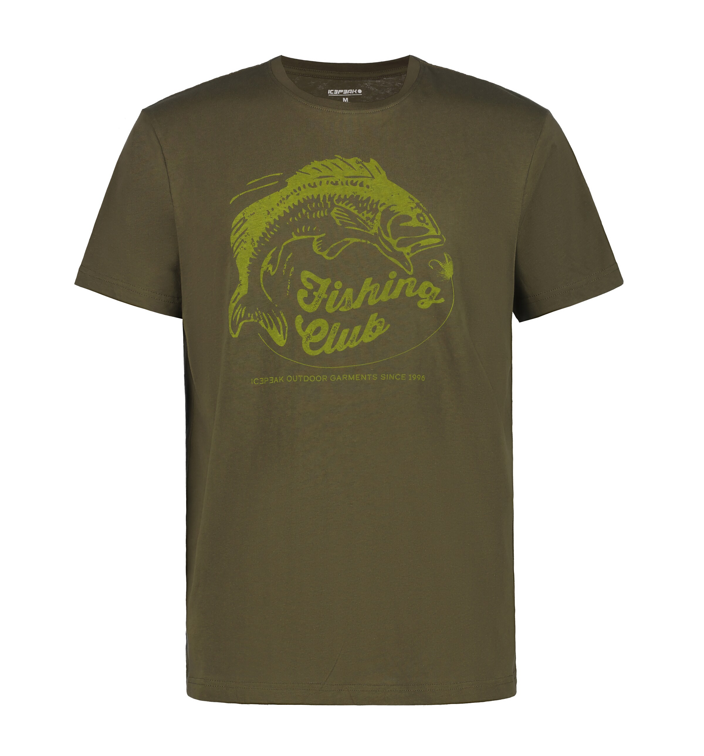 ICEPEAK T-Shirt in Grün: Vorderseite