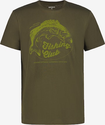 ICEPEAK T-Shirt in Grün: Vorderseite