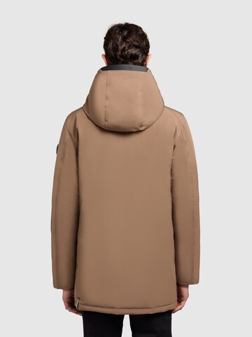 Parka invernale 'Kann' di khujo in marrone