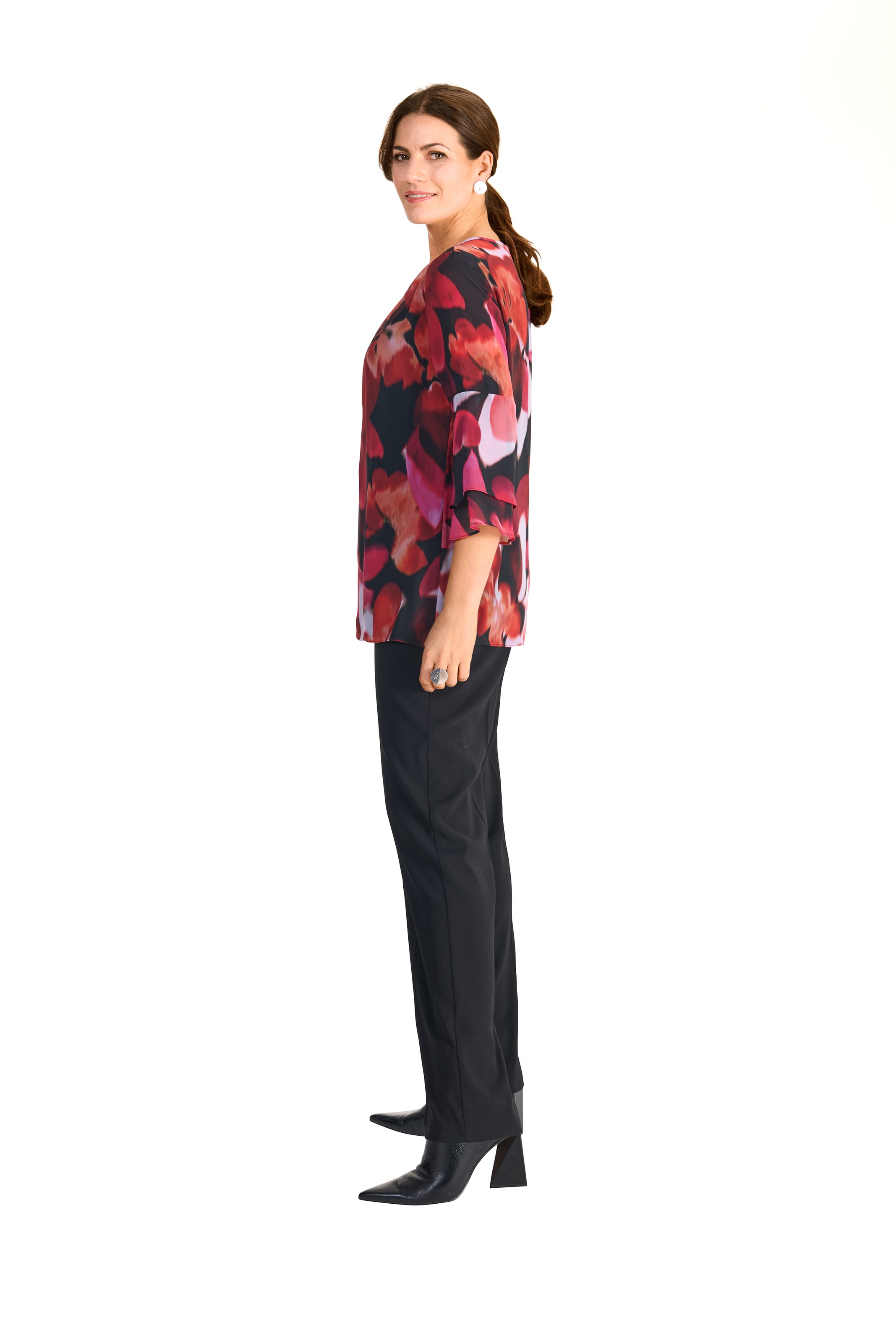 HERMANN LANGE Collection Blouse in Red