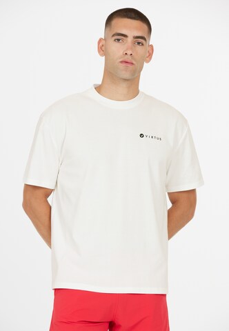 Virtus Performance Shirt 'Dereck' in White: front