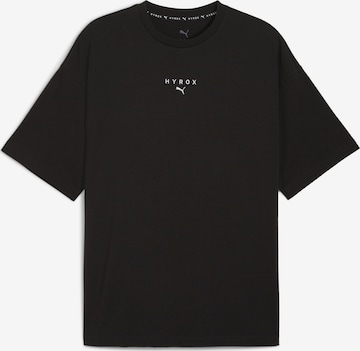 PUMA Functioneel shirt 'Puma x Hyrox' in Zwart: voorkant