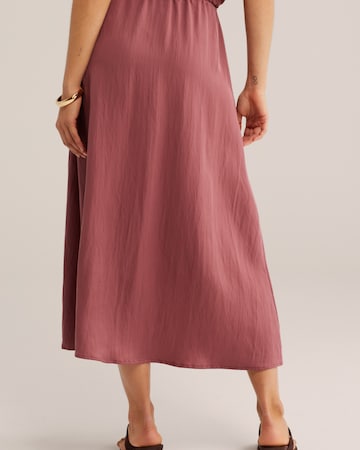 WE Fashion - Falda en rojo