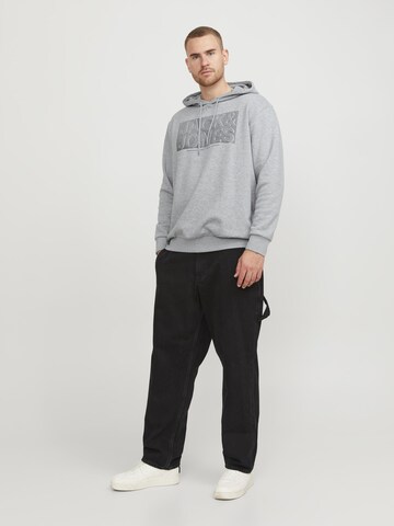 Jack & Jones Plus Sweatshirt i grå