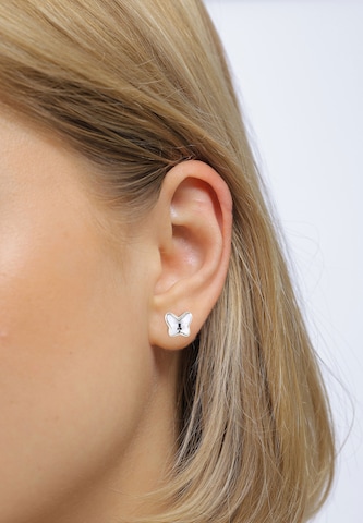 ELLI Ohrringe in Silber: Vorderseite