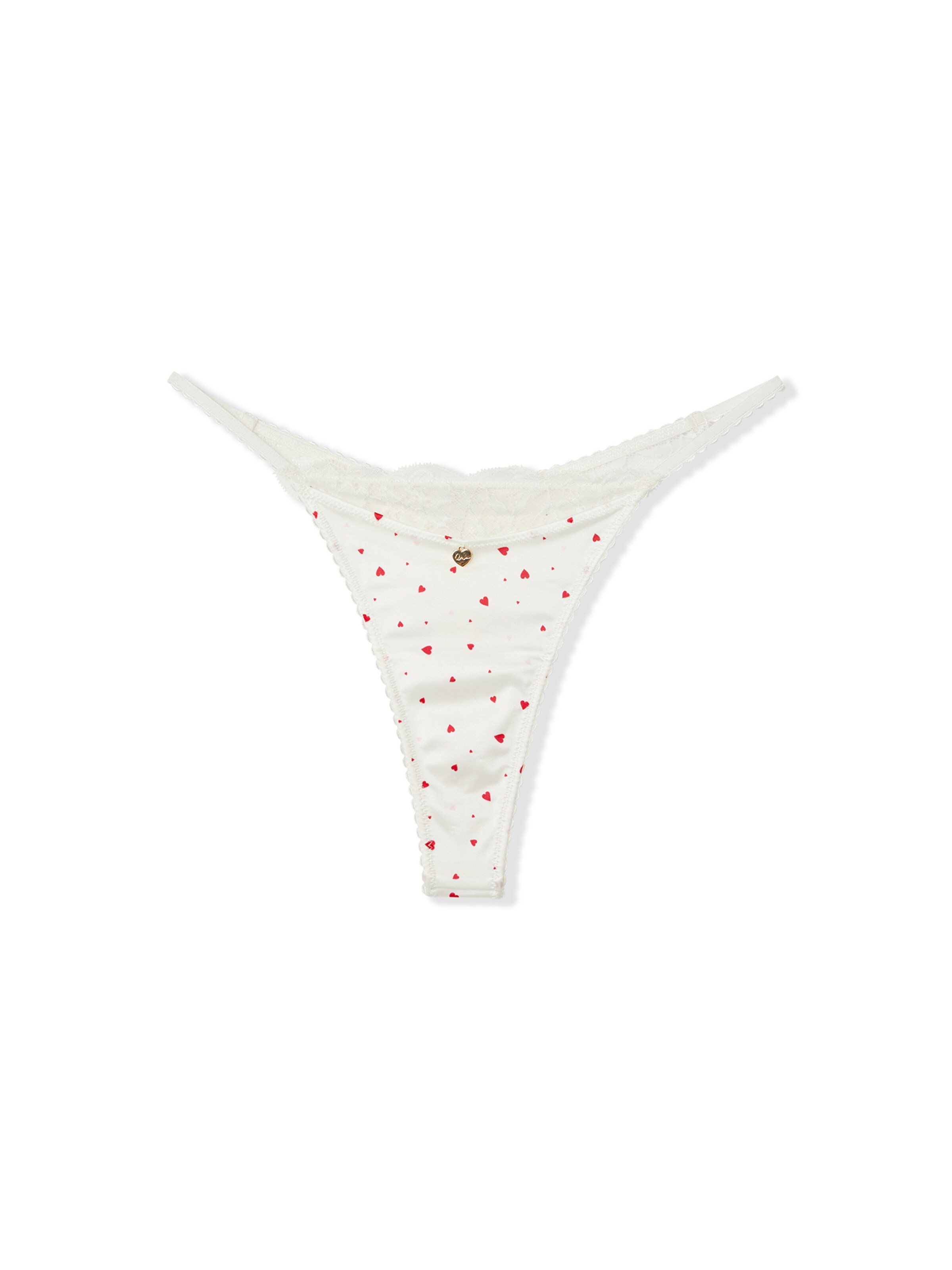 String 'Ballade' di ETAM in beige: frontale