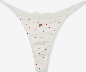 String 'Ballade' di ETAM in beige: frontale