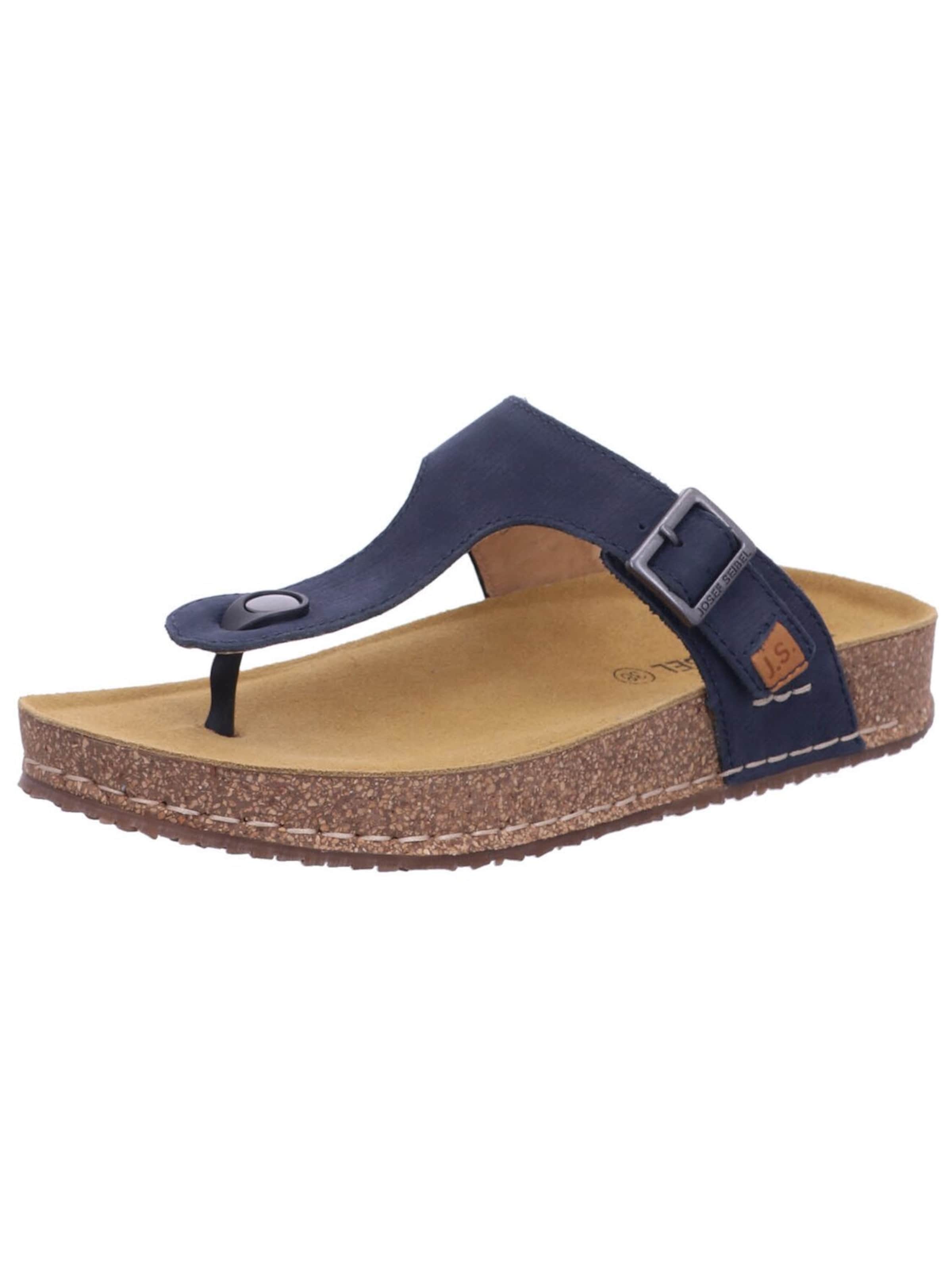 JOSEF SEIBEL Pantolette 'Pantolette Damen 64909651 530 Echtleder in schwarz' i svart: framsida