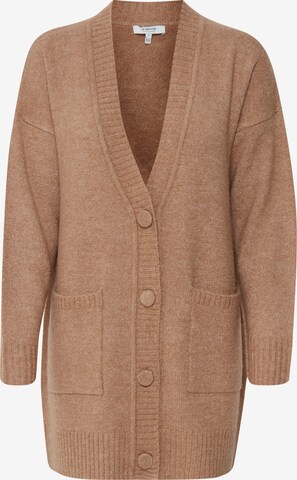 b.young Strickjacke 'BYOKIRA' in Beige: predná strana