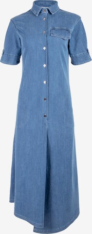 HELMIDGE Dress in Blue: front