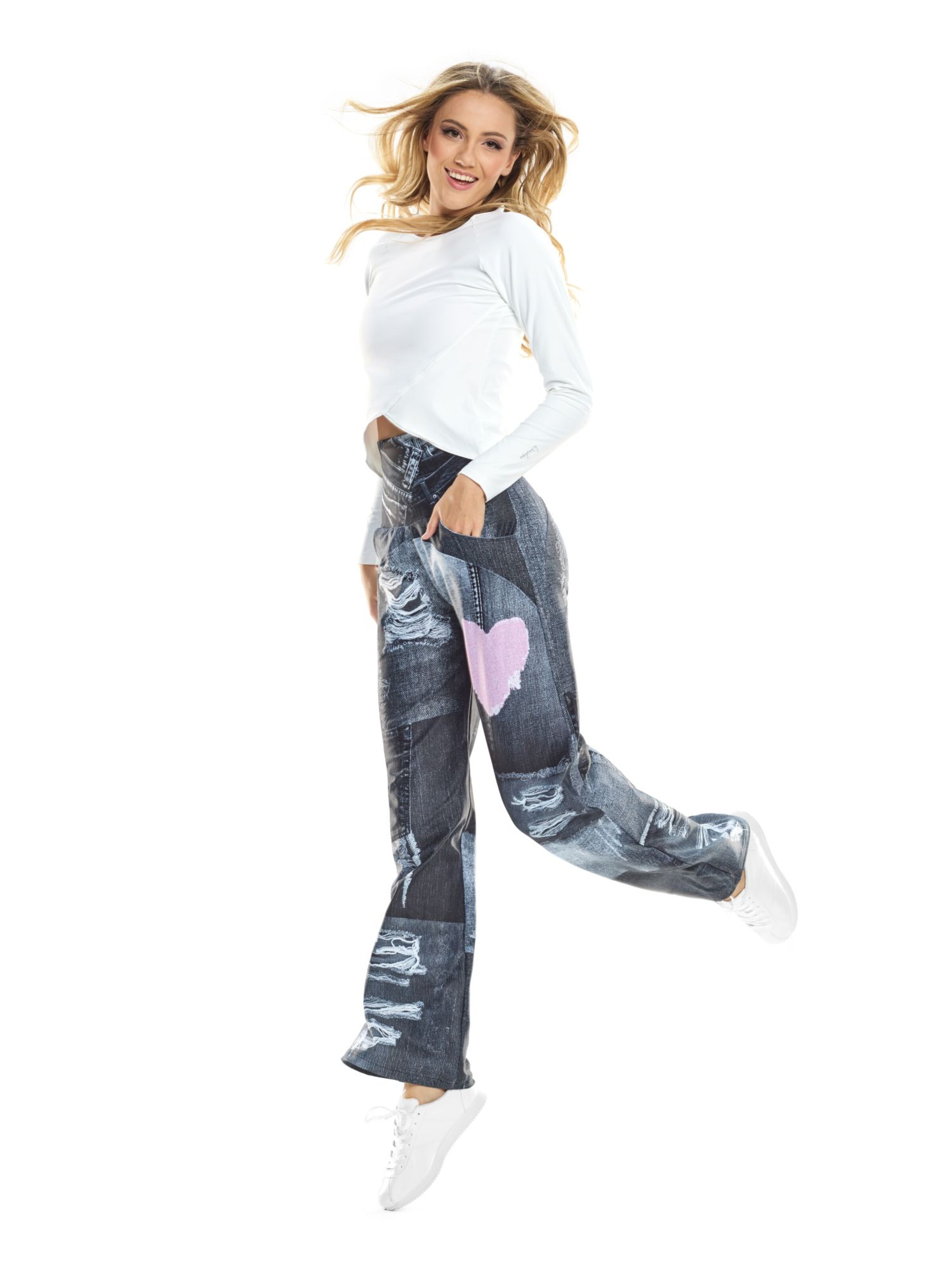 T-shirt fonctionnel 'AET131LS' Winshape en blanc