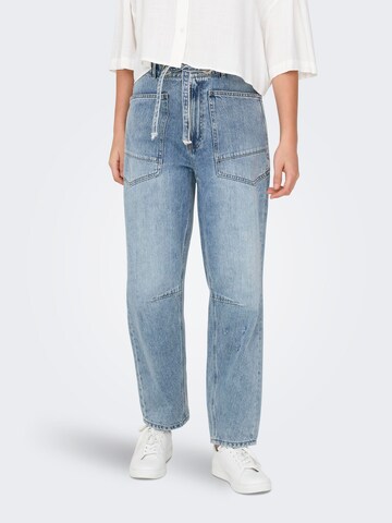 Loosefit Jean 'COOPER' ONLY en bleu : devant