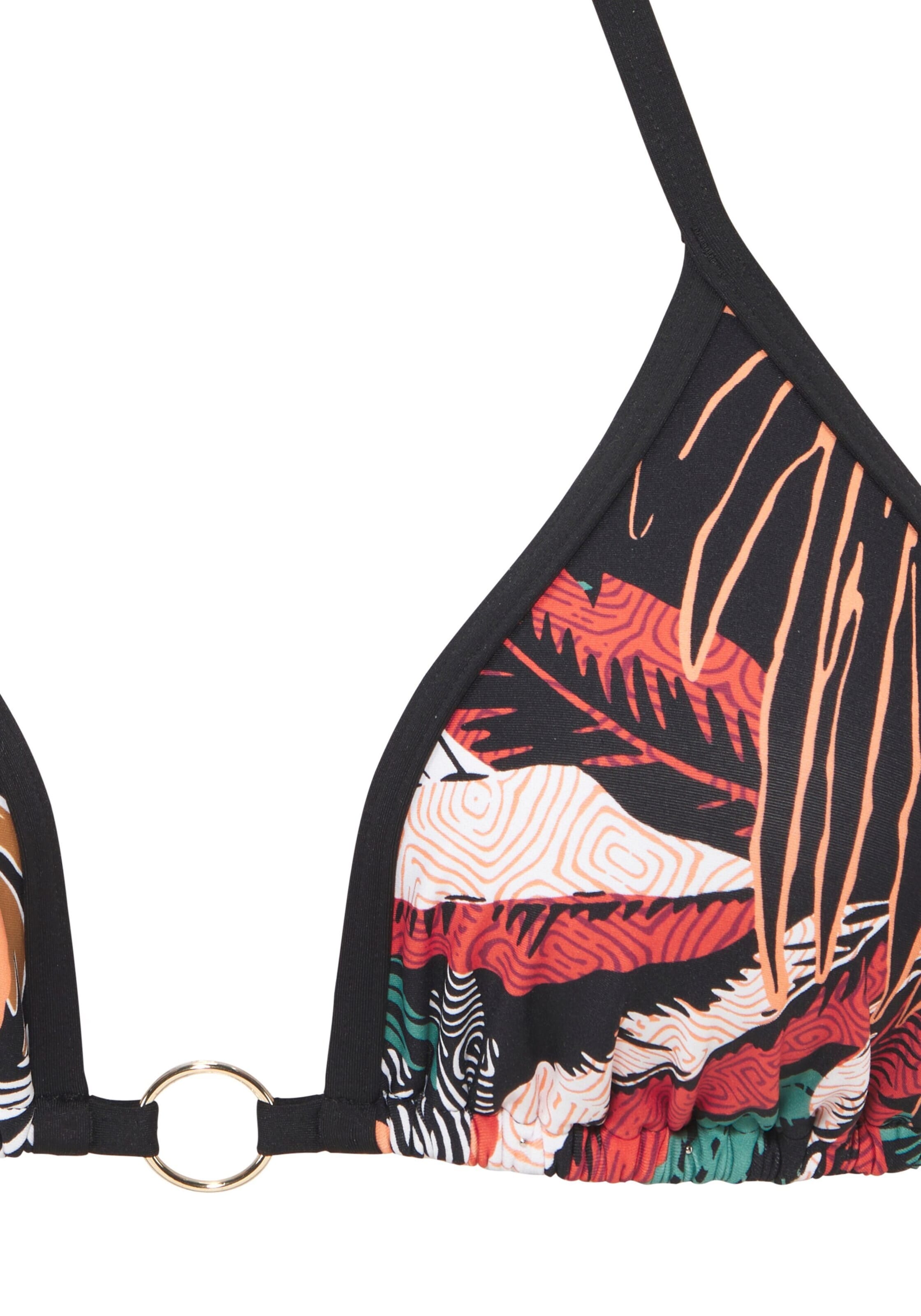 SUNSEEKER Triangle Bikini top in Black