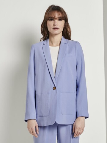 TOM TAILOR Blazer in Blau