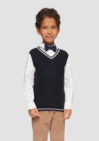Pull-over s.Oliver en bleu : devant