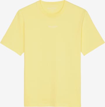 T-Shirt Marc O'Polo en jaune : devant