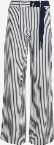 Wide Leg Pantalon à pince Tommy Hilfiger Curve en blanc : devant