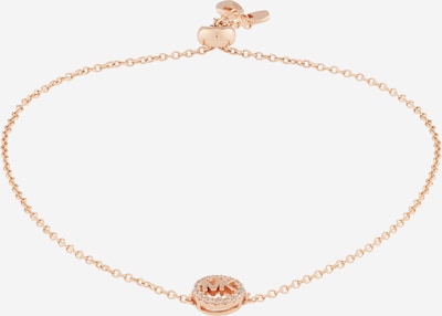 One Size dydžio Apyrankė iš MICHAEL Michael Kors, spalva – rožinio aukso spalva / skaidri spalva, Prekių apžvalga