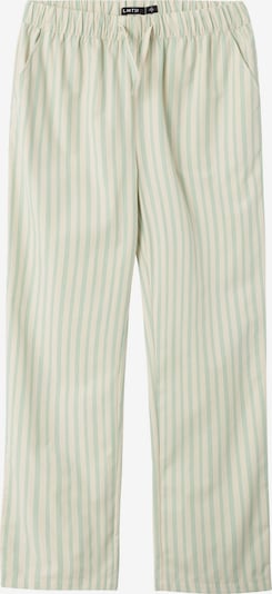 NAME IT Pantalon en beige / vert pastel, Vue avec produit