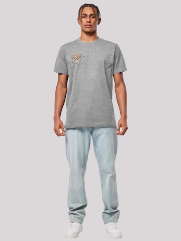 F4NT4STIC Shirt 'Tom Und Jerry' in Grau