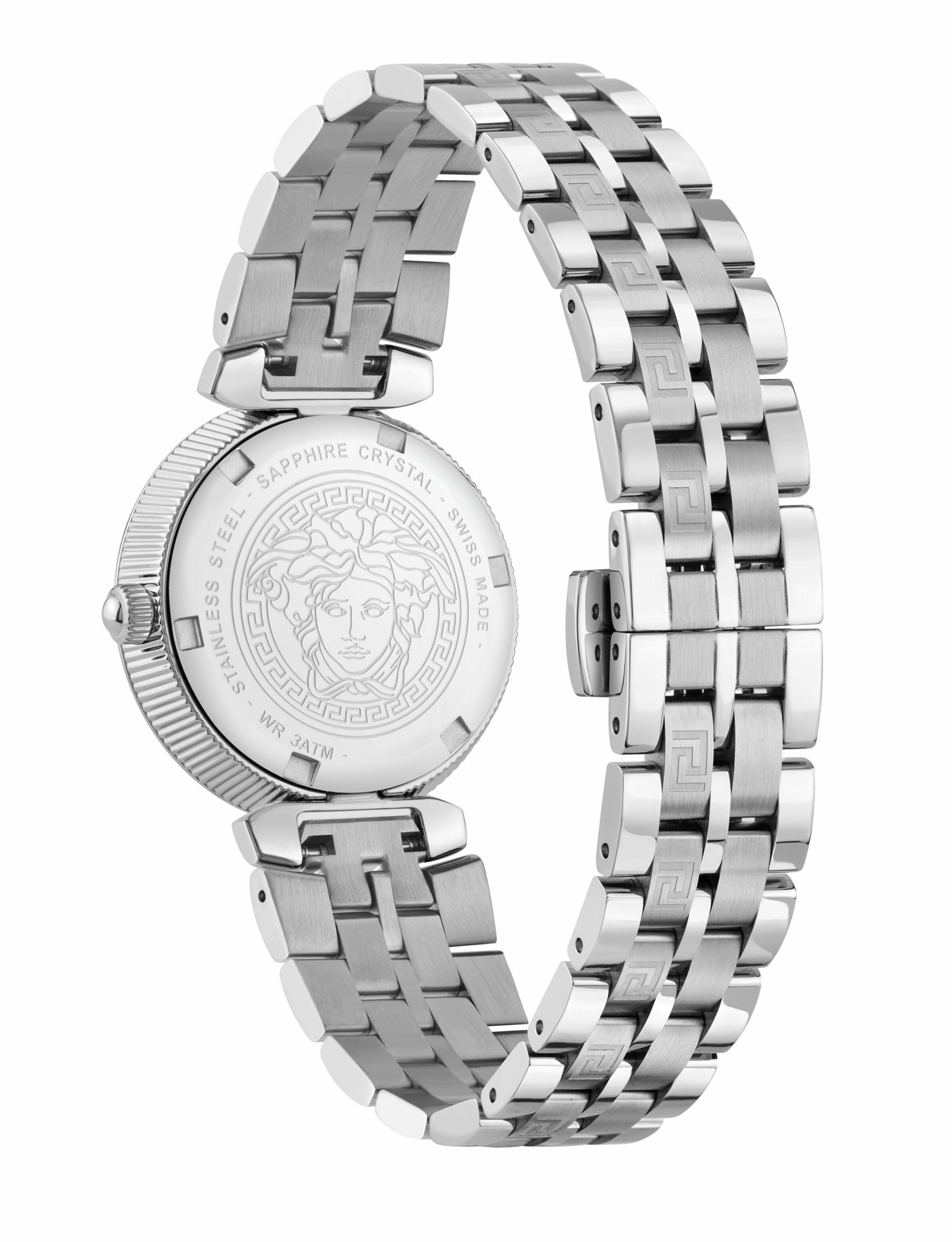 VERSACE Analog Watch in Silver