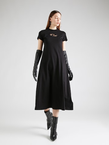 DIESEL Φόρεμα 'ALIN' σε μαύρο: μπροστά