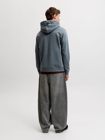 Felpa 'JJEDENVER' di JACK & JONES in grigio