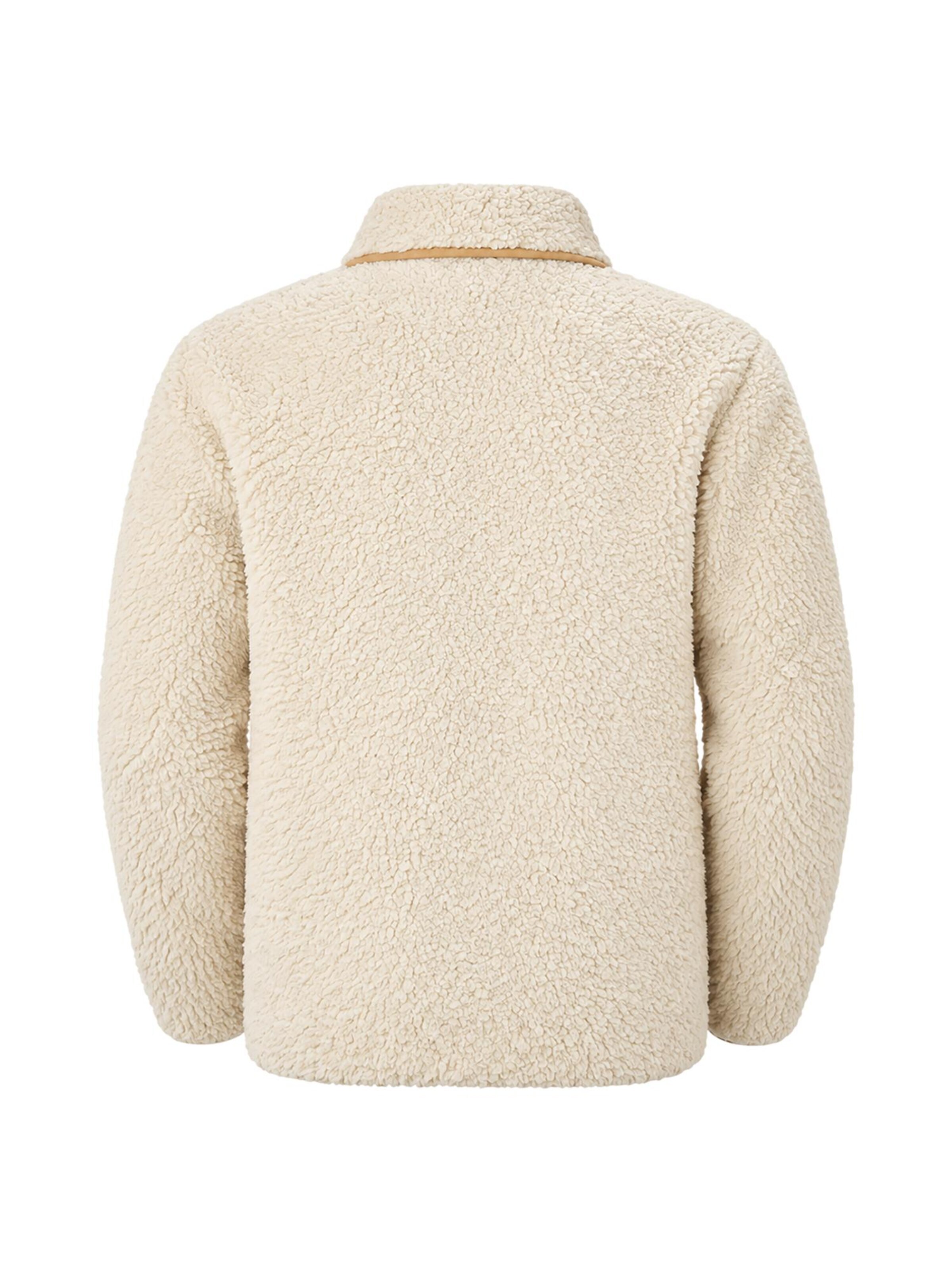 HELLY HANSEN Fleece Jacket 'Moonlit Pile' in Beige