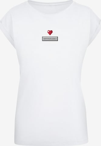 T-shirt 'Happy New Year Silvester 2023' F4NT4STIC en blanc : devant