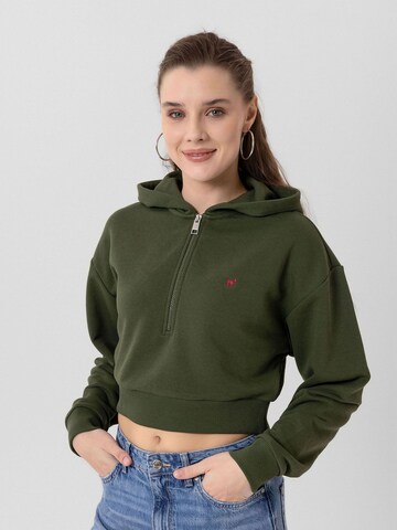 Felpa 'Isabella' di Williot in verde: frontale