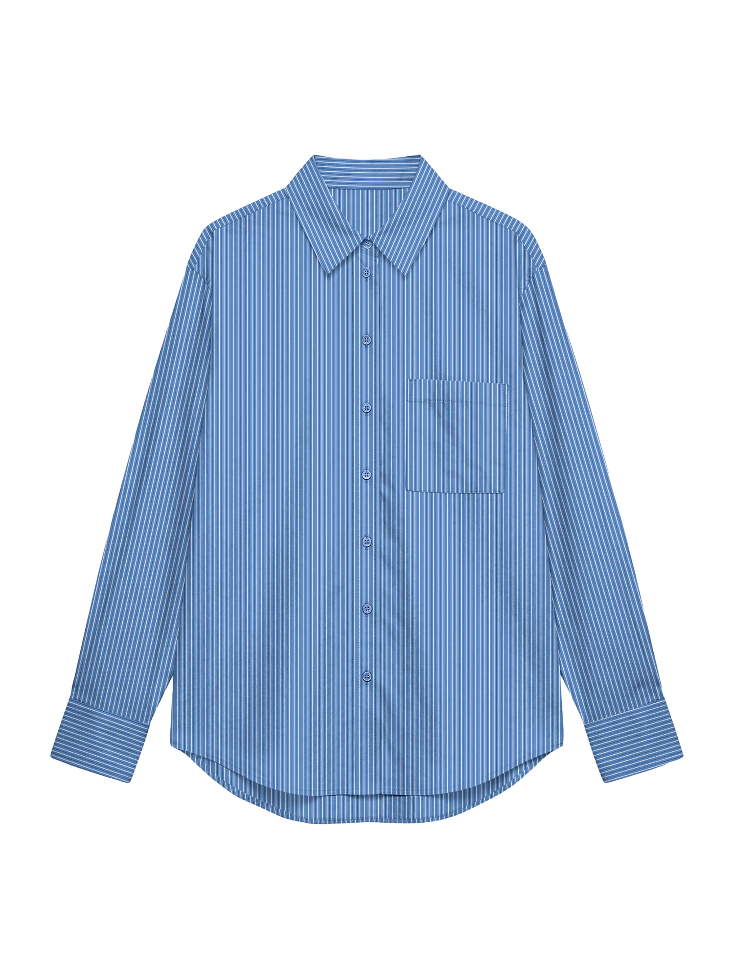 Chemisier 'VMEDEN' VERO MODA en bleu : devant