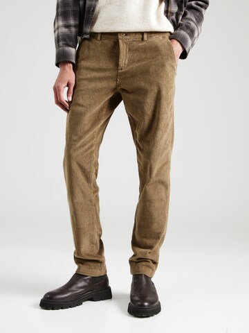 regular Pantaloni chino 'Kenn' di Bruun & Stengade in grigio: frontale