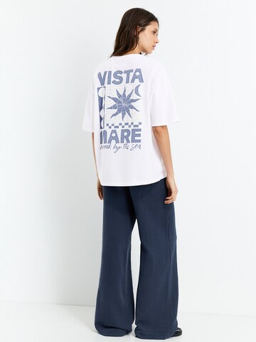 Pull&Bear Shirt in Wit