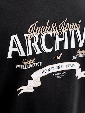 JACK & JONES T-shirt 'JJEDOVER' i beige