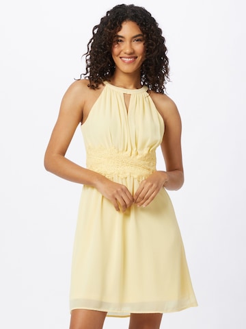 VILA Kleid 'MILINA' in Gelb: front