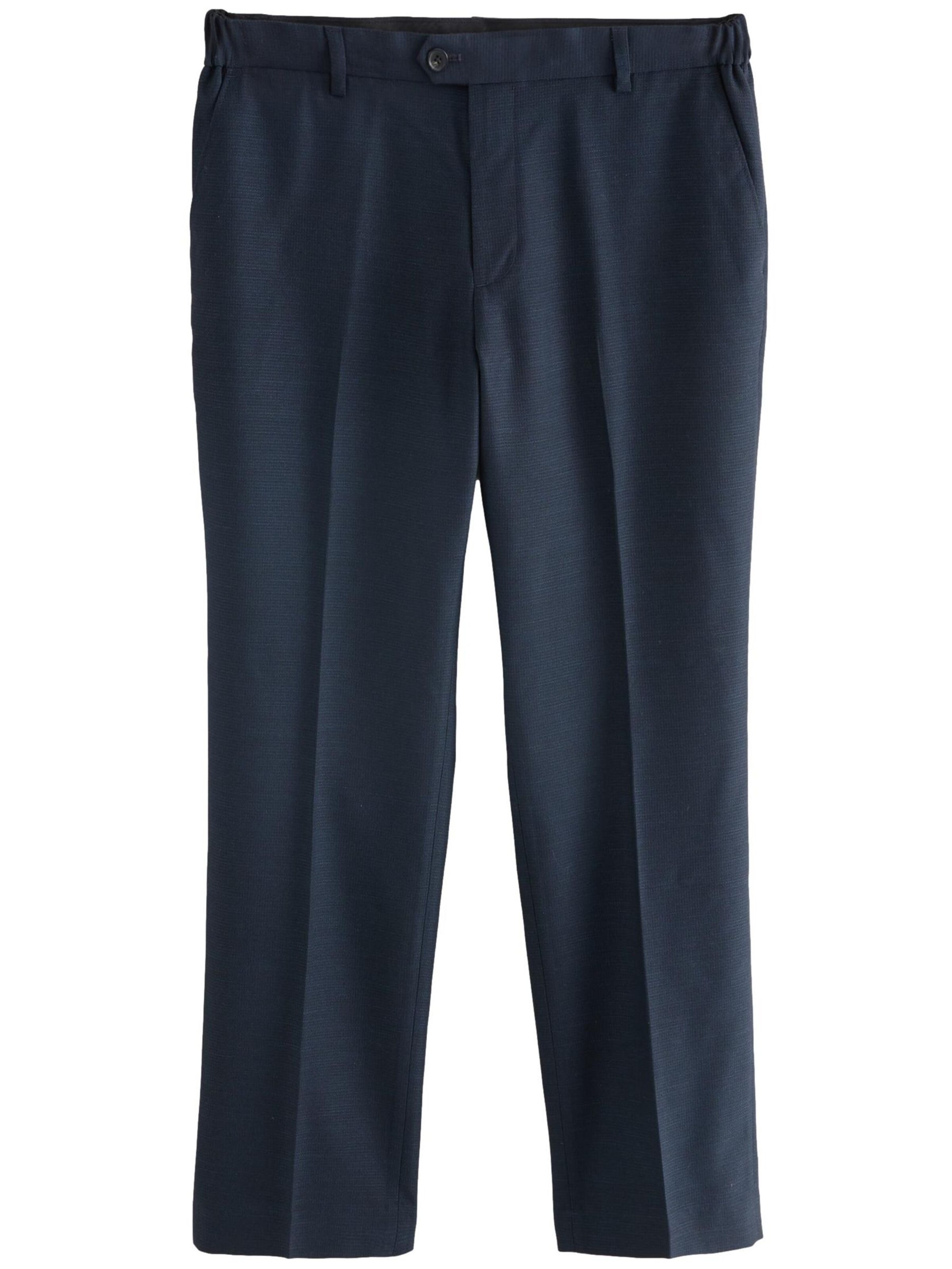 Pantaloni con piega frontale Next di colore navy, Visualizzazione prodotti