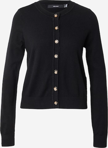 juoda VERO MODA Kardiganas 'VMSABA': priekis