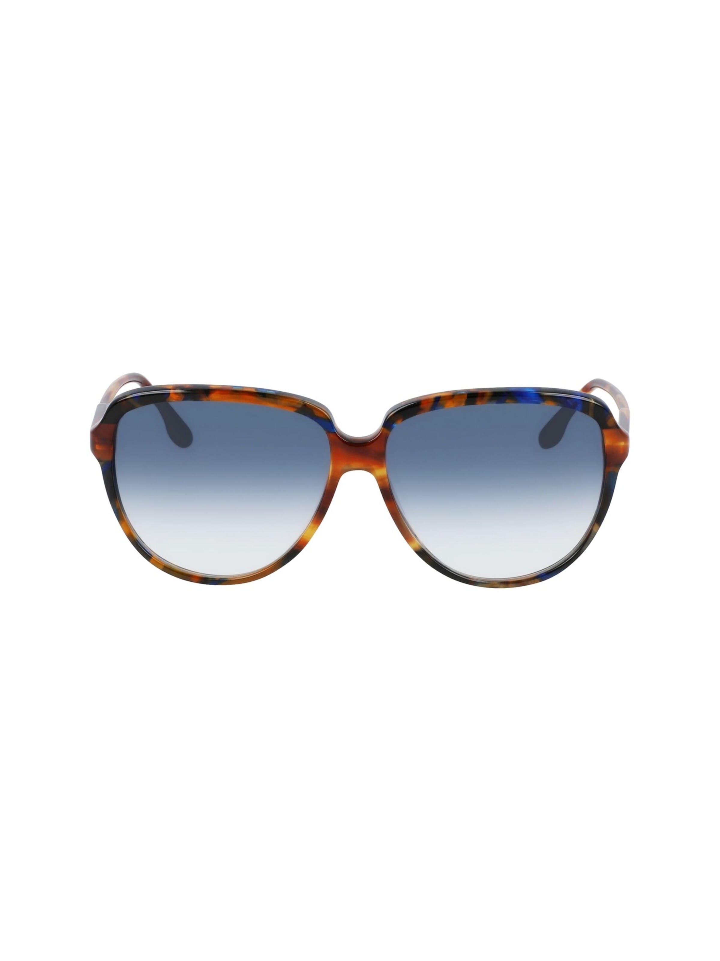 Victoria Beckham - Gafas de sol en marrón: frente