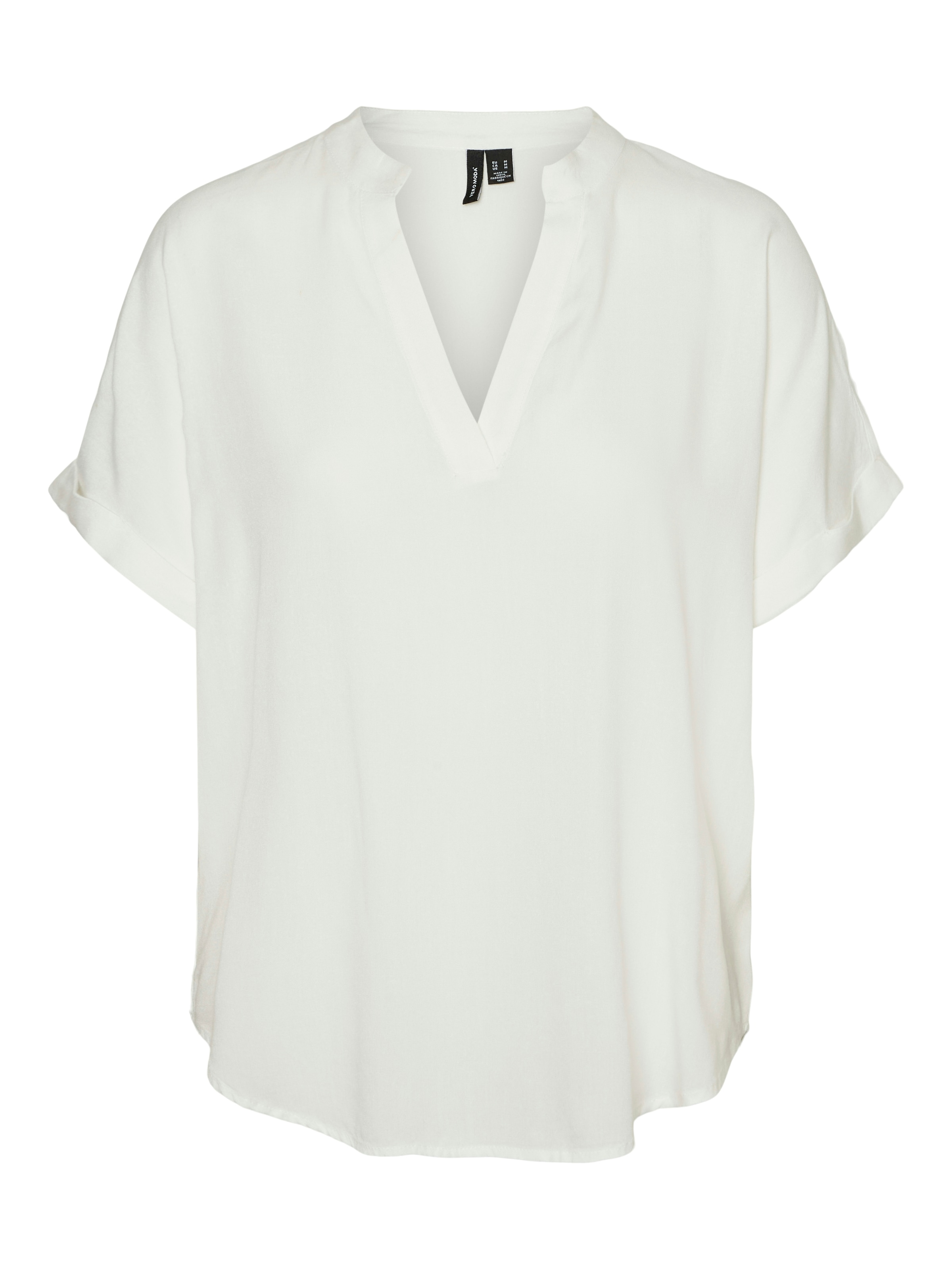 Vero Moda Curve Blouse 'VMCBeauty' in White: front