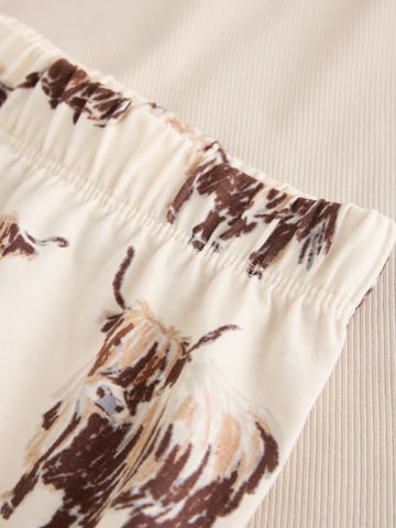 Next Short Pajama Set in Beige