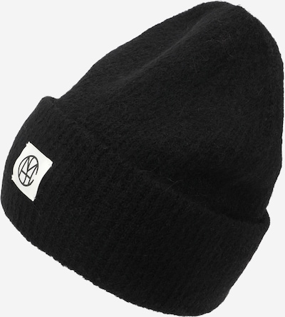 Megzta kepurė iš MSCH COPENHAGEN, spalva – juoda / balta, Prekių apžvalga