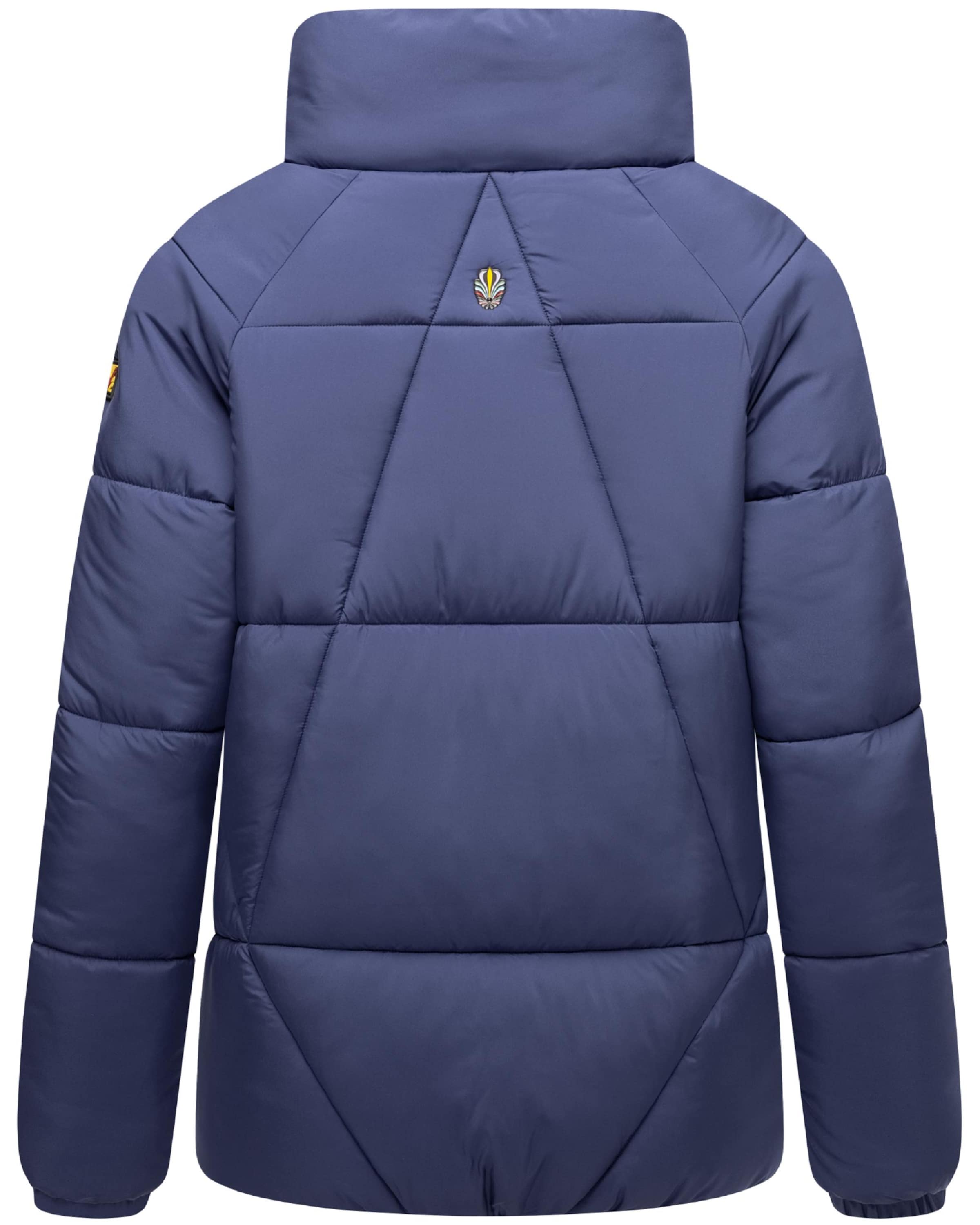 NAVAHOO Zimná bunda 'Schokolina' - Fialová