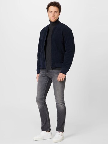 Veste en polaire TOMMY HILFIGER en bleu