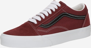 VANS Низкие кроссовки 'Old Skool' в Красный: спереди