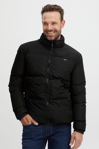 FQ1924 Winter Jacket 'Hugal' in Black: front