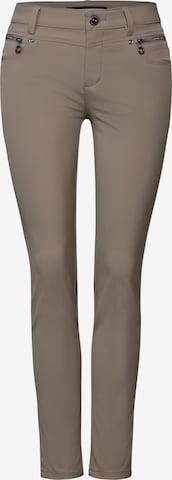 STREET ONE Pants in Grey: front