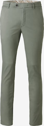 MEYER Chino 'New York' in Groen: voorkant