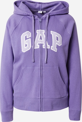 GAP Sweatjacka i lila: framsida