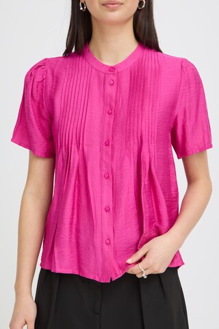 ICHI Blouse 'WILMA SH2' in Roze