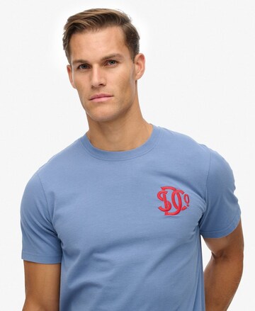 Superdry Shirt in Blauw